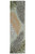 Kas Cove 3007 Seafoam Ferns Runner Rug