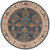Poeme PM82 Dark Blue Round Rug