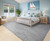 Soliman Bay Ocean Blue Area Rug Soliman Bay Ocean Blue Area Rug