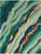 Nourison Prismatic PRS30 Emerald Area Rug