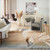 Nourison Prismatic PRS35 Sand Area Rug