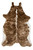 Erin Gates Acadia ACA-3 Brown Brindle Cow Print Rug