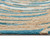 Capri 1764/04 Big Wave Aqua Indoor Outdoor Rug Edge view