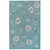 Liora Manne Carmel 8414/04 Aqua Shells Rug