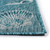 Liora Manne Carmel 8414/04 Aqua Shells Rug Edge View