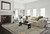Momeni Nomad NOM-1 Blue Wool Rug in living room