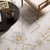 Jaipur Living Province PRO13 Saige Area Rug in living room top down view