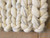 Bendos RG9BA442 Ivory/Grey Wool Rug - close up of pile