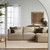 Jaipur Living Labyrinth LAB02 Herculean Wool Rug in living room setting
