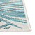 Liora Manne Carmel 8439/04 Palm Aqua Rug - close up view