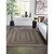 Liora Manne Black Monaco Indoor Outdoor Rug