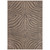 Liora Manne Monaco 6281/12 Zebra Taupe Rug