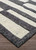 Lotus Enlightenment 8221/2011 Obsidian Area Rug - Corner view