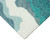 Liora Manne Capri 1755/94 Wave Aqua Area Rug - corner view