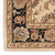 Nourison 2000 2207 Beige Black Wool Area Rug - corner view