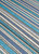 Cape Brockton 1403/0002 Colbalt-Teal Indoor-Outdoor Rug - Close up