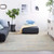 Nourison Odessa ODS07 Ivory Multi Area Rug in Living room