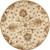 Kas Syriana 6012 Champagne Agra Round Rug