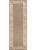 Recife 1222/0722 Island Retreat Beige Natural Palm Tree Runner Rug