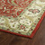 Kaleen Taj TAJ11-25 Red Wool Rug Corner