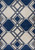 Kas Lucia 2768 Ivory/Denim Grant Indoor Outdoor Rug