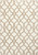 Kas Oasis 1652 Ivory/Beige Ironwork Shag Area Rug