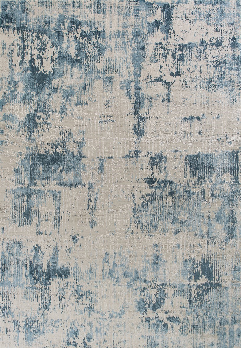 Wayside Heirloom RG70074 Ivory/Blue Modern Area Rug
