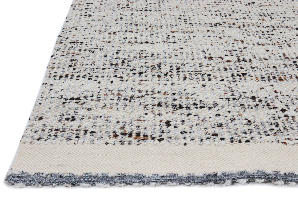 Kas Darcy 2502 Ivory/Charcoal Wool Area Rug