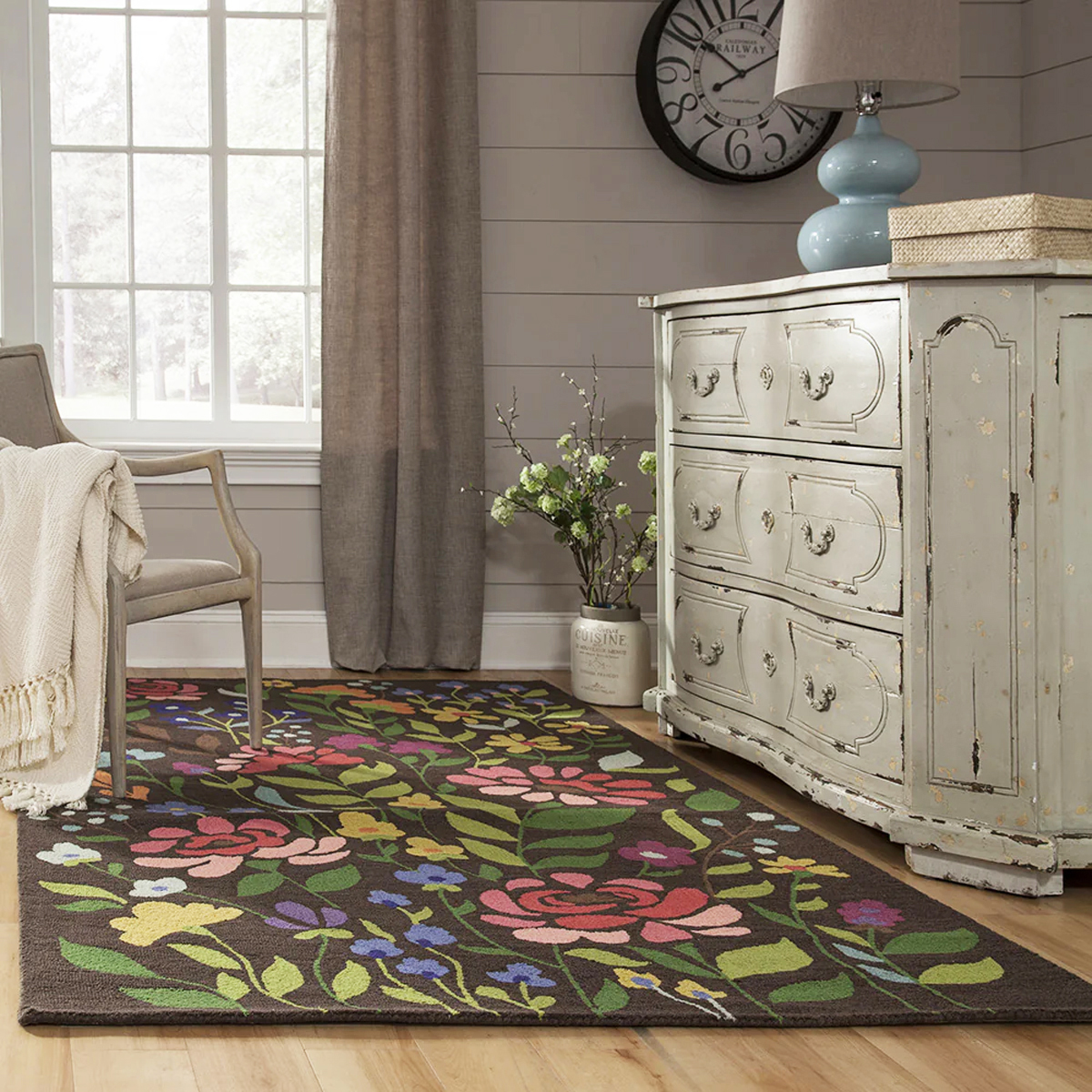 Momeni Newport NP-15 Brown Area Rug