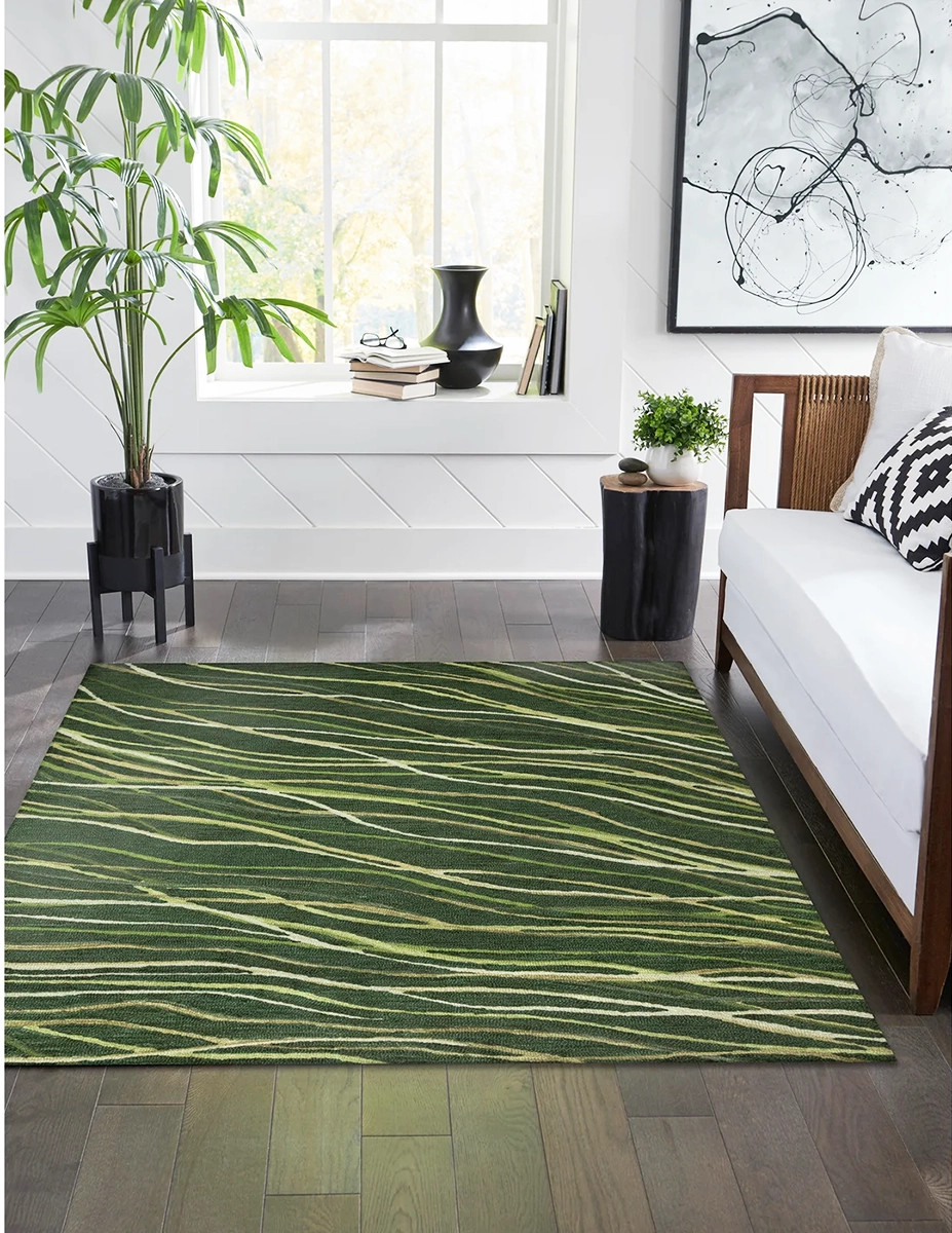 Trans Ocean Horizon 7865/16 Moss Area Rug