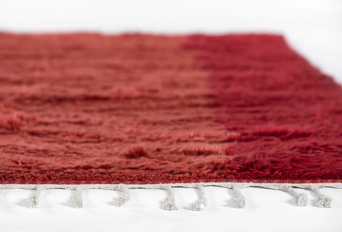 Momeni Neo Moroccan NEM-3 Red Shag Rug