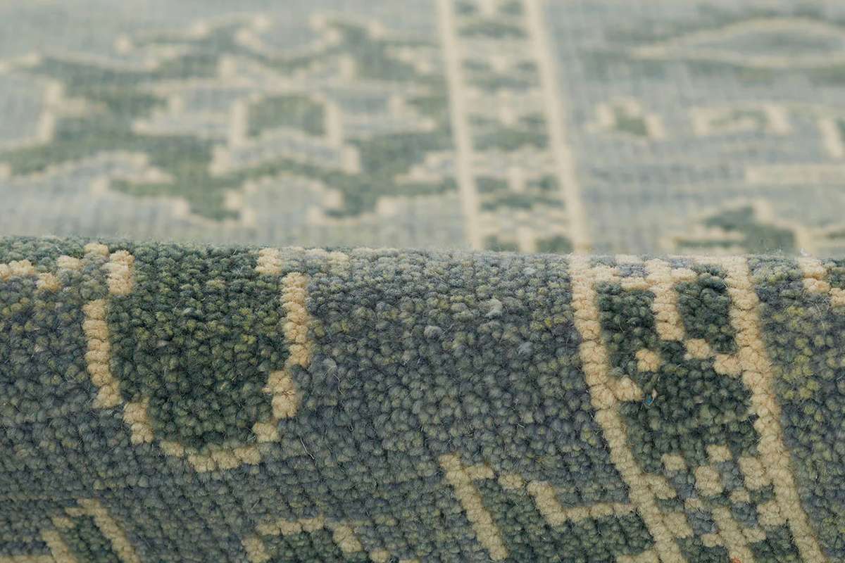 Momeni Nomad NOM-9 Blue Green Rug | Persian Rugs