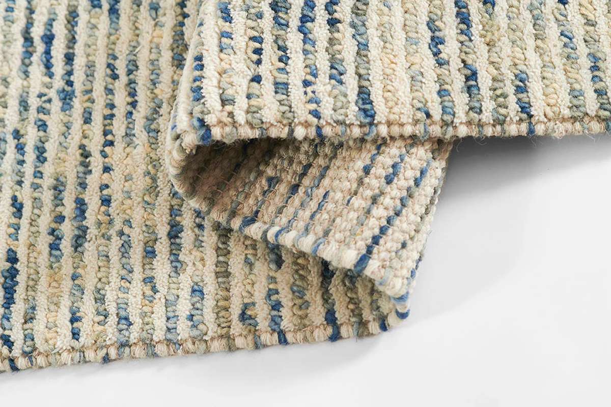 Momeni Jax JAX-1 Blue Wool Rug | Flatweave Rugs