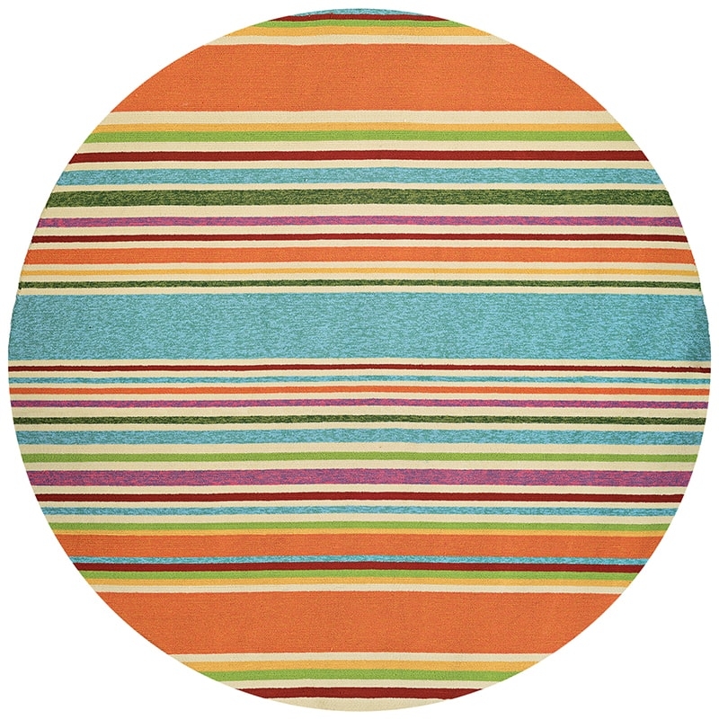 Couristan Covington Sherbet Stripe Multi Area Rug - Rug Goddess