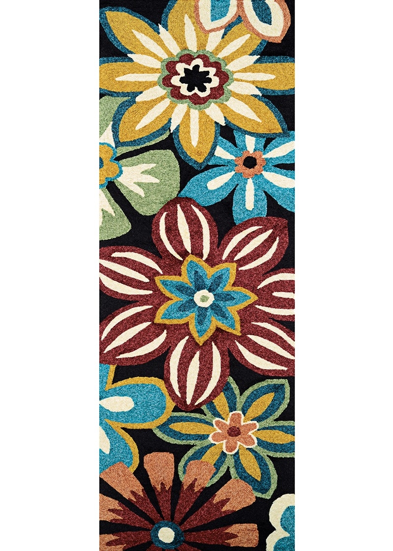 Couristan Fresco Dutch Greystone-Cotton Indoor/Outdoor Area Rug