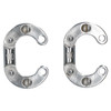 2 x Chain Connecting Link 10mm Marine Grade Stainless Steel Split Shackle DK72