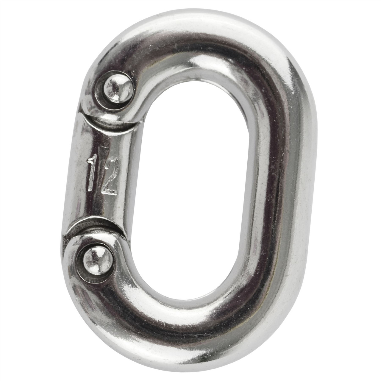 Chain Connecting Link 12mm Marine Grade Stainless Steel Split Shackle DK73