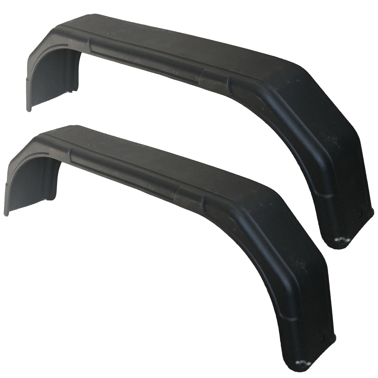 Trailer Twin Axle Tandem Mudguard Wing Fender For 13" Wheels 56" x 8" Pair