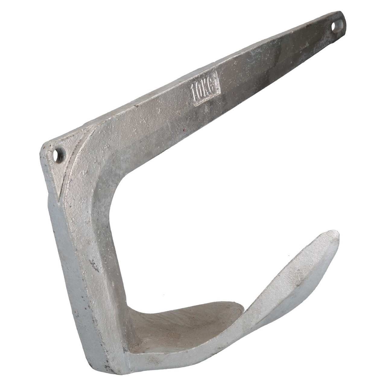 Trident Cruising Claw Anchor 10kg Galvanised for Large Boats / Yachts