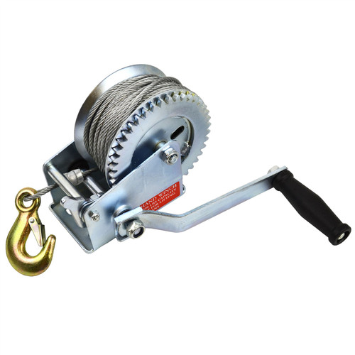 Hand Winch for Boat/Car Trailer 1200lb Complete with 20m Cable TE141 -  Hanford Trailers (Mail Order)