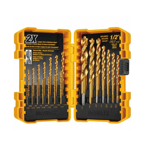 DeWalt 21 Piece Titanium Drill Bit Set