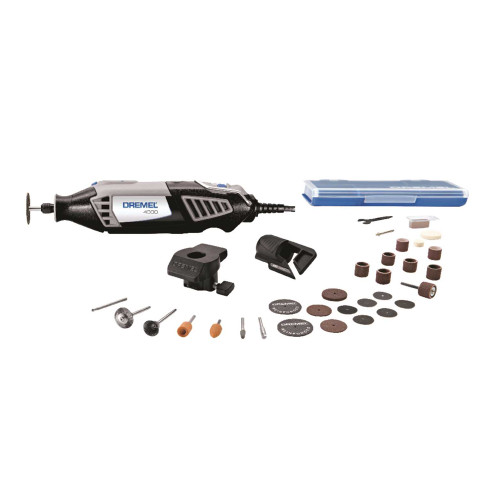 Dremel 4000 1/8 in. Corded Rotary Tool Kit 120 volt 30 pc. 35000 rpm
