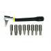 Nine Piece Ratcheting Offset Screwdriver set