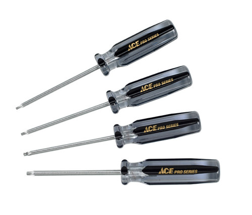 Ace Pro Torx Screwdriver Set  4 pc