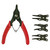 6 in. Carbon Steel Snap Ring Pliers Set
