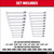 CRAFTSMAN 12 Point Metric and SAE Ratcheting Box Wrench Set 20 pc