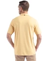 New Orleans Saints Historic Cutter & Buck Forge Eco Stretch Recycled Mens Polo Desert Back Thumbnail Image