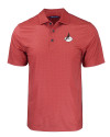 Arizona Cardinals Historic Cutter & Buck Pike Eco Tonal Geo Print Stretch Recycled Mens Big & Tall Polo Cardinal Red Mannequin Thumbnail Image