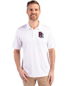 Round Rock Express Cutter & Buck Forge Stretch Mens Big and Tall Polo White Front Thumbnail Image