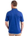 Round Rock Express Cutter & Buck Advantage Tri-Blend Space Dye Mens Polo Dark Tour Blue Back Thumbnail Image